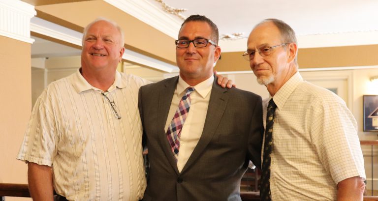 Chris Lawson And His High School Coaches